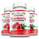 Cranberry non OGM Concentrato da 12.600mg - Triple Strength Softgels - Pillole facili da ingoiare per uomini e donne, 3 bottiglie