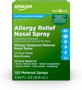 Cura di base 24-Hour Allergy Relief Nasal Spray, Fluticasone Propionate (Glucocorticoide), 50 mcg Per Spray, Full Prescription Strength, Non-Drowsy, 0.54 fl oz (Pack of 1)