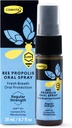Comvita Bee Propolis Throat Spray - Natural Immune Support, Soothing Mint Flavor con Nuova Zelanda UMF 10+ Manuka Honey, Antiossidante, Integratore alimentare - 0,7 fl oz