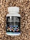 Moss marino, Olio di semi neri, Ashwagandha, Burdock Root Supplement, 60 capsule