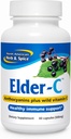 NORTH AMERICAN HERB & SPICE Elder-C - 60 capsule - Concentrato di sambuco - Supporto immunitario, Risposta respiratoria sana - Contiene Oreganol P73 - Non OGM, Gluten Free - 30 Serve