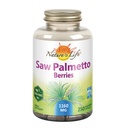 Nature's Life Saw Palmetto Berries 1160 mg | Salute prostata, Frequenza di urinazione & Hair Health Support | Non-GMO | 250 capsule vegetariane