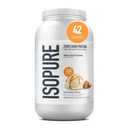 Isopure Zero Carb 100% Pure Whey Isolate Protein Powder, Lactose Free, Gluten Free, Con Vitamine, Vanilla Salted Caramel, 25g Protein Per Serving, 3 Lbs, 42 Servings (Packaging May Vary)
