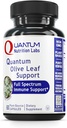 QNL Quantum Olive Leaf Support - Capsule di Estratto di Oliva Organici - Supplemento di Salute Del Cuore per Uomini e Donne - Supporto Immune Giornaliero per Adulti - 60 Capsule vegetali