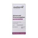 Ovaterra Advanced Preconception Vitamine per le donne con DHEA 25mg, Choline 550 mg, Folate (metilfolato) 1.010 mcg, Omega-3 DHA & EPA 196 capsule - 28 giorni di alimentazione