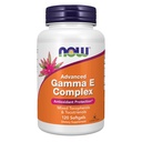 NOW Integratori, Advanced Gamma E Complex, Tocoferoli Misti & Tocotrienols, Protezione Antiossidante*, 120 Softgels