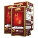 AFC Japan Ultimate Liver Care – Cleanse Detox Formula con Amino Acid L-Ornithine, L-Citrulline, L-Cystine e Turmeric – Liver Health Support Supplement, 90 Veggie Capsules x 3