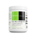DAVINCI Labs D3/K2 Liquido - Vitamina liquida D & Vitamina K Supplemento per la salute di ossa, supporto cardiaco e assorbimento di calcio - 30mL (30 Serve)