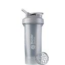 BlenderBottle Classic V2 Shaker Bottiglia perfetta per scuotere proteiche e pre allenamento, 28 once, Pebble Grey