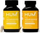 HUM Womb Service Postnatal & Prenatal Supplements for Women, OBGYN Formulato con Vegan DHA, Choline & Folate, Clean Daily Nutrients, Pre-to-Post Pregnancy Support, 30 Vegan Capsules & 30 Softgels