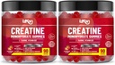 Creatina Monoidrato Gummy 5000mg per uomini e donne - 180 Chewable Creatine ADVANCE COMPLEX Taurine & B12 Gummies Strawberry Flavoured | Pre Workout Gym Supplement| Halal | Vegan | (2 mesi di alimentazione)