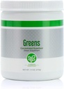 Pure Greens 210g - Greens Powder con Superfoods, Antiossidanti e Phytonutrients con Quattro miscele Proprietarie. Mescolare facilmente con acqua o succo. Vegan-Friendly, naturalmente addolcito con Stevia.