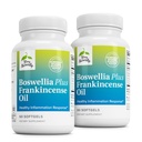 Terry Naturally Boswellia Plus Frankincense Oil - Supporto Congiunto Integratore per Supporto Mobilità & Joint Comfort - Supporto Salute Cellulare con Boswellia & Frankincense Oil - 60 Softgels (Pacchetto di 2)