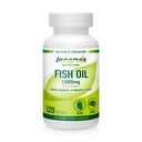 Fish Oil 1000mg – Supporto per il cuore, il cervello e gli occhi con Omega-3 EPA & DHA, 120 Softgels, Non-GMO | Innervis Nutrition