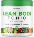 LIVORKA Lean Bodi Tonic, Tutti Natural Advanced Formula Powder - 30 Serve per 1 Mese