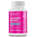 Safrel Allergy Relief Medication Diphenhydramine HCl Caplets 25 mg (1000 Count), Antihistamine Allevia starnuti, Runny Nose, Hay Fever, Itchy Eyes and Throat, Stagionali Indoor & Allergy Pills