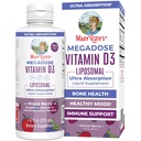 MaryRuth Organics Megadose Vitamin D3 Liposomal | Vitamina D 4000 IU | Ultra Absorption | Supporto immunitario per gli adulti | Bone Health | VIT D3 | Vegan | Sugar Free | Gluten Free | Non-GMO | 45 Serve