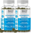 Amire del Dr. Awan Ashwagandha Gummies, Mood, Energy, & Immune Booster, 120ct, 60day Supply