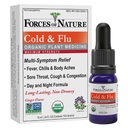 Forze di Natura Cold & Cough Relief, Medicina omeopatica organica per tosse, congestione, dolori del corpo, mal di testa, brividi e fatigue, massima resistenza, formula non dolorosa, 10ml (0.34 fl oz)