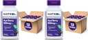 Natrol Acai Berry, Supplemento dietetico, Protezione Antiossidante & Difesa, The Ultimate Super Fruit, 1.000 mg capsule di verdure, 75 Conte (Pack of 24)