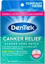 DenTek Canker sollievo Canker Sore Patch allevia il dolore di Canker, 6 conte (Pack of 1)