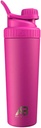 AeroBottle Cryo Shaker Cup, Bottiglia d'acqua in acciaio inox isolata e Shaker Protein, Miscela Proteine e Pre Workout Con Turbulent Mixing Technology, No Blending Ball or Wisk, 26oz, Rosa Tramonto Rosa