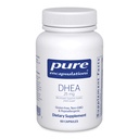 Pure Encapsulations DHEA 25 mg - Supplemento per il supporto immunitario, bilanciamento dell'ormone, supporto al metabolismo e livelli di energia* - con DHEA micronizzato - 60 capsule