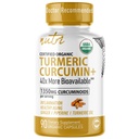 Biodisponibili - 95% Curcuminoidi - Curcuminoidi - Curcuminoidi erboriche con pepe nero, Ginger & Olio erboreo - Supplemento