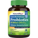 Probiotici 50 miliardi per porzione, 18 Stratine Probiotiche, 60 Capsule Veggie - Non OGM, Gluten Free