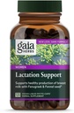 Gaia Herbs Lactation Support - Supporta la produzione sana di latte materno nelle madri infermieristica* - con semi di fieno greco, semi di finocchio e foglia di lampone - 120 Vegan Liquid Phyto-Capsules (Fornitura 40-Day)