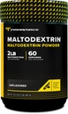 Polvere di Maltodextrin di Primaforce (2 Pounds, non aromaed) - Polvere di maltodextrin del grado alimentare per l'energia di allenamento aumentata, guadagno e resistenza