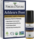 Forze di natura – Trattamento naturale del piede dell'atleta organico (4ml) Non OGM, No Prodotti chimici nocivi, Cruelty Free – Antifungal Relieves Burning, Itching, Cracking Caused by AF, Jock Itch e Ringworm