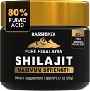 Shilajit - Pure Himalayan Organic Shilajit Resina per l'energia, la potenza massima, la consistenza mentale e l'immunità - 85+ Natural Trace Minerals & Fulvic Acid - Natural Shilajit Resina per uomini e donne