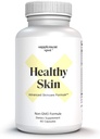 Integratore sano della pelle anti-invecchiamento w / acido ialuronico, Trans Resveratrolo, collagene & acido lipoico alfa – Supplemento antirughe protegge, ringiovanisce & aumenta l'elasticità della pelle (60 capsule)