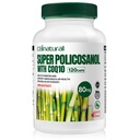 Super Sugarcane Policosanol 80 mg con CoQ10 30 mg, 120 capsule vegetali, supporto cardiaco e colesterolo, 4 mesi di alimentazione, non OGM, senza glutine