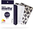 Nutra meltz CoQ10 100 mg – Coenzyme Q10 supporta la salute del cuore, migliora la produzione di energia Tavole di dissoluzione rapida per la carenza di enzime – Raspberry & Lemon Flavor (60 compresse)