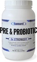Ramard Totale Prebiotico & Probiotic Equine Formula - Integratore Digestivo Naturale per Cavalli Salute Gut ottimale, Absorbimento Nutriente, Supporto Foal Pro & Pre Biotics per bestiame e cavallo 5 libbre Jar