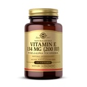 Solgar Vitamina E 200 IU Alpha, 100 Softgels - Antiossidante, Invecchiamento sano, Pelle sana, Supporto di sistema immunitario - Fonte naturale Vitamina E - Gluten Free, Latticini Free - 100 Serve