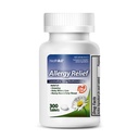 SaluteA2Z® Allergy Relief | Loratadine 10mg | Antihistamine | Relief from Itchy Throat, Sneezing, Runny Noses | Medicina allergia 24 ore (300 compresse)