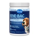 PetAg Bene-Bac Plus - 1 lb Polvere - FOS & Probiotics per cani, gatti, esotici e animali selvatici