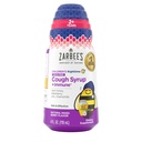 Zarbee's Children's Nighttime Honey Cough Syrup + Immune for Kids 2+, Cough Syrup with Soothing Dark Honey, Real Elderberry, Vitamina D & Zinc, & Chamomile, Drug-Free, Mixed Berry, 4 fl. oz