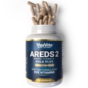 Medico formulato AREDS 2 Plus Vitamine Occhiali con Zeaxanthin Plus Lutein - Estratto di semi di mirtillo e uva - Premium Eye Health Formula - 60 Capsule Integratori di VisiVite Gold Plus