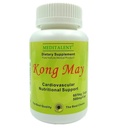 Integratore di erbe Kong May con riso di lievito rosso, polvere fermentata Natto, funghi Antrodia | Supporto cardiovascolare tutto naturale per la salute generale e benessere - 60 capsule di Meditalent