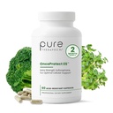 Pure Therapro Rx OncoProtect ES HIGH DOSE Sulforaphane Supplemento, Made in USA | 2 mesi di fornitura | 706 mg Brevettato BroccoRaphanin Broccoli Seed Extract | Glucoraphanin + Myrosinase