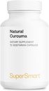 Supersmart - Curcuma naturale 2500mg al giorno (alta potenza) - Curcuma Longa Extract Supplement - Curcuminoidi tumorali 95% Curcuminoidi | Non-GMO & Gluten Free - 75 capsule vegetariane