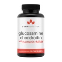 Luma Nutrition Glucosamine Chondroitin MSM - Turmerico, Boswellia - Supplemento Premium - per Uomini e Donne - Integratore Congiunto - 90 Capsule