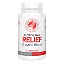 Silver Fern Bloat & Gas Relief Digestive Enzyme Blend - 1 bottiglia = 30 Serve - FODMAP & Bloating Digestion Supplement with Tolerase L, Pectinase & More (1 bottiglia)
