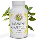 Capsule di nodo giapponese 500 mg 100 capsule Made in USA - Fonte naturale di Resveratrolo Immune Support Supplemento Non-GMO Gluten-Free Radice di nodo vegetariano giapponese per la salute cardiovascolare.*