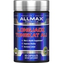 ALLMAX Essentials LongJack Tongkat Ali - 60 Capsule - Integratore per la salute degli uomini - Migliora la vitalità - 60 Serve