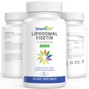 Fissina Liposomica con Quercetin Supplementi 1200 mg per porzione, polifenoli ad alto assorbimento Antiossidanti per le donne, maschio, non OGM, senza glutine, 1 Bottiglia-60 Softgels